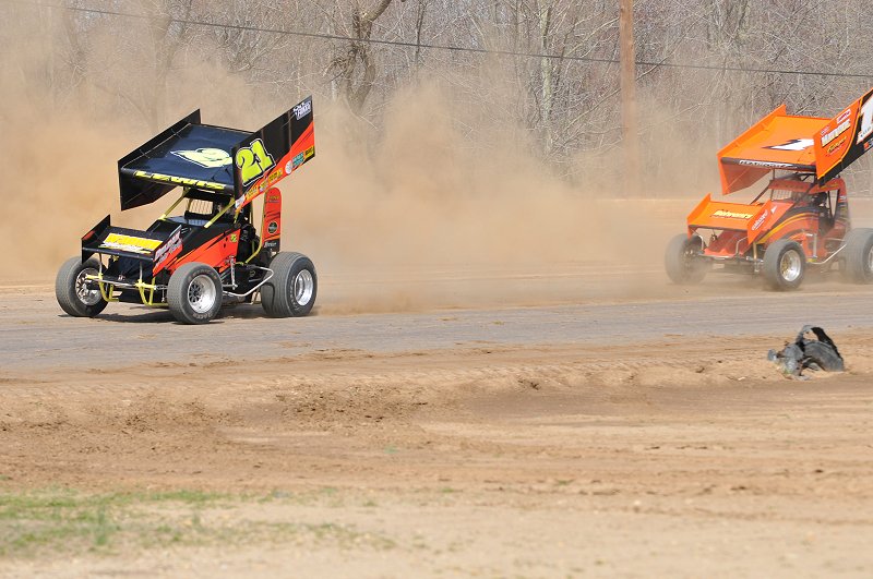 Trevor Lewis (21) and Scott Pursell (1) were on hand to practice for the URC / Bridgeport season opener on April 10.