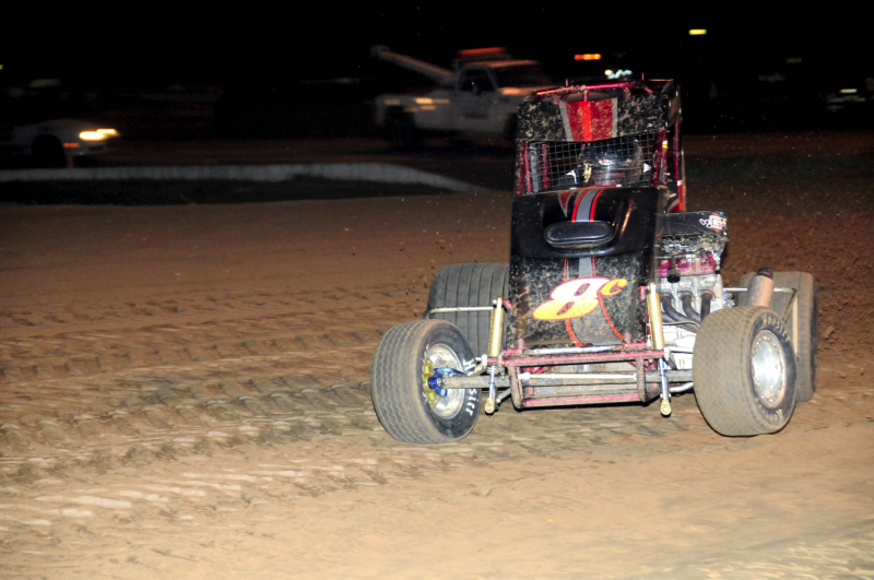 Brian Carber won the wingless 600cc race after finishing second in the winged feature.