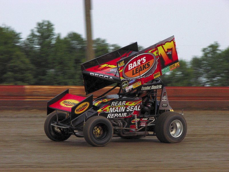 Becca Anderson shattered the Bridgeport Speedway URC track record by 5mph -- 17.939s (125.425mph).