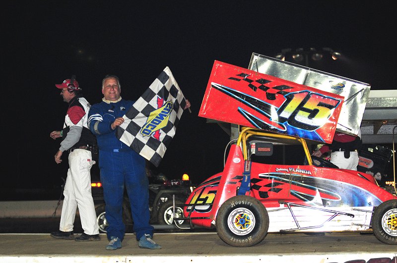 Johnny Blanda won his second 270cc race of the season.