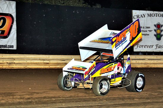 Kyle Reinhardt on his way to victory (WoS photo)